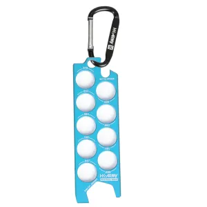 Paintball Sizer Guide - Blue