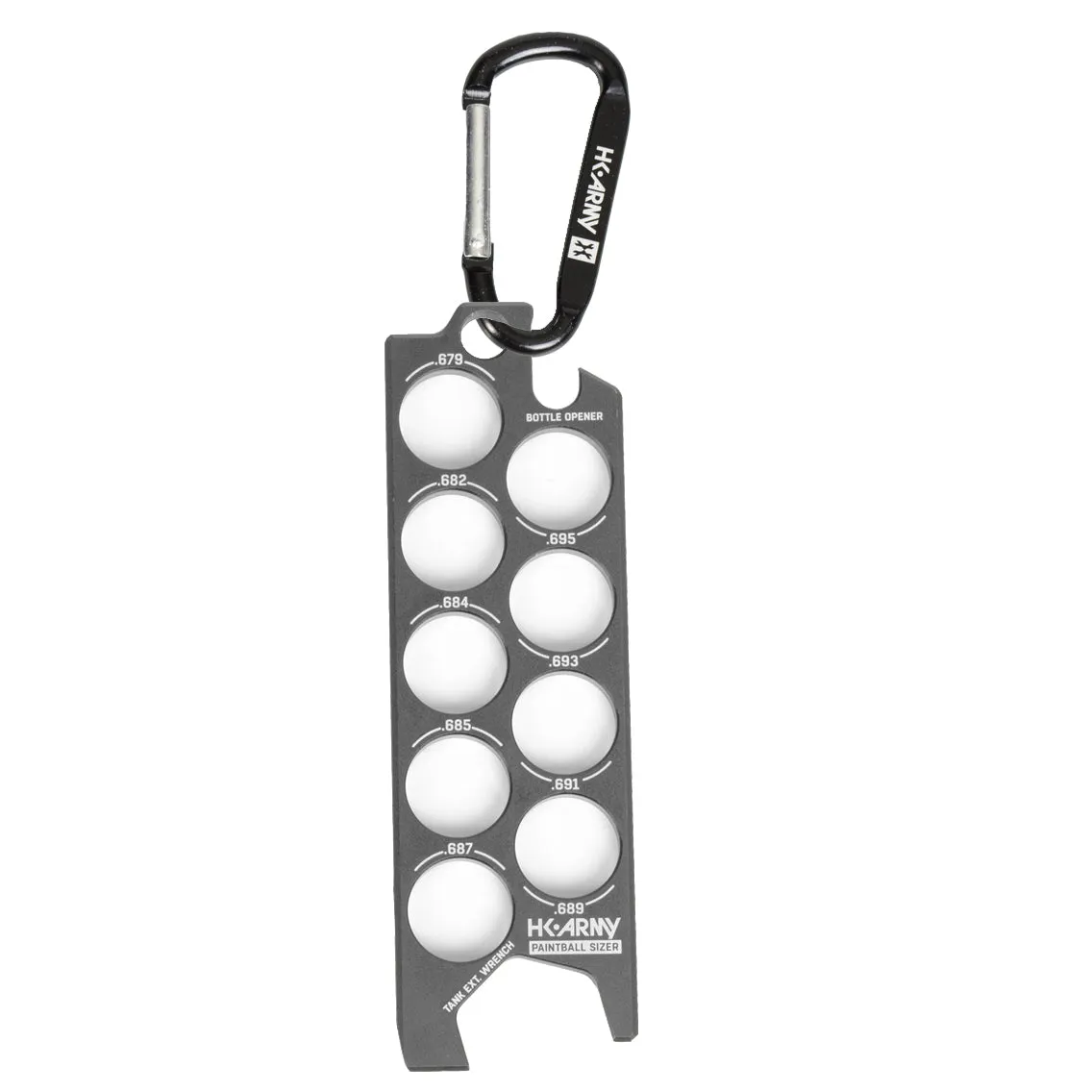 Paintball Sizer Guide - Pewter