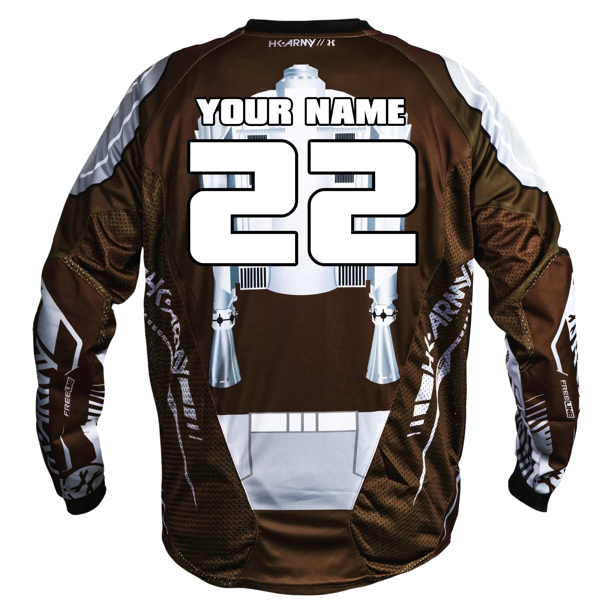 Personalized Mando HSTL Wars Freeline Jersey