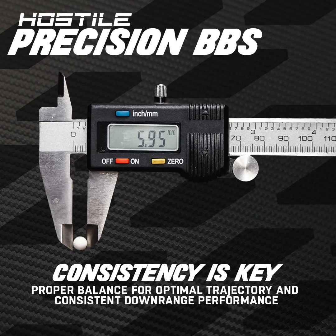 Precision .25g BB's - 3600ct - White