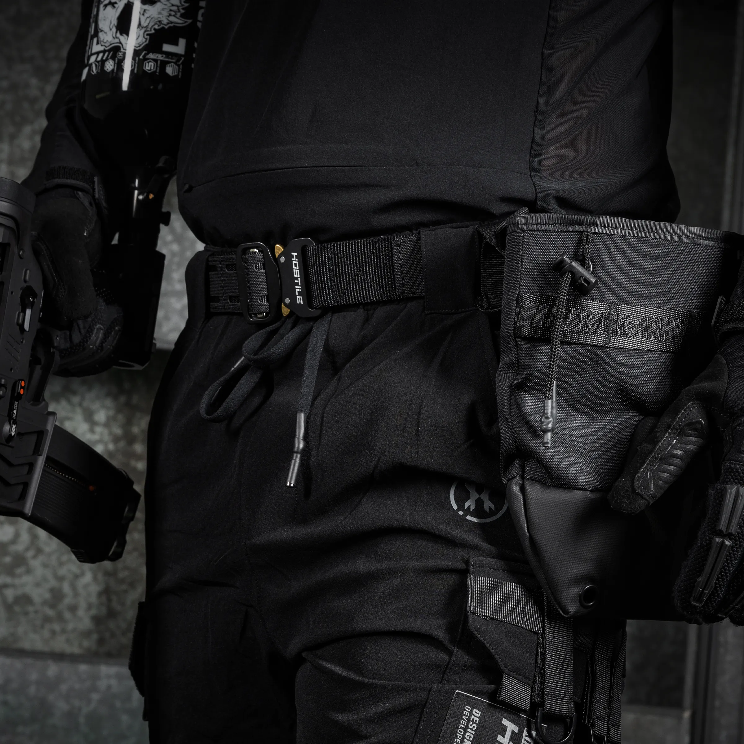 Quick Click Molle Belt - Black