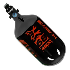 Rush - 68ci / 4500psi EXTRA LITE PRO REG Air System - Black/Red