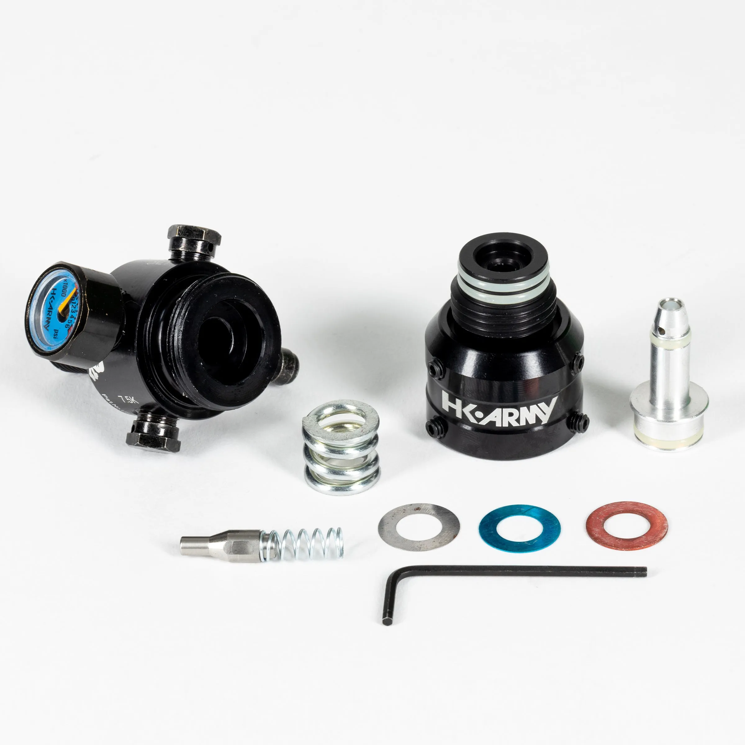 Rush - 68ci / 4500psi EXTRA LITE PRO REG Air System - Black/Red
