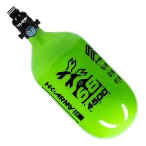 Rush - 68ci / 4500psi EXTRA LITE PRO REG Air System - Neon Green/Black