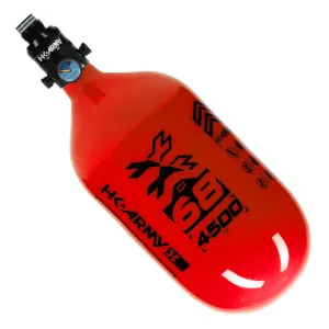 Rush - 68ci / 4500psi EXTRA LITE PRO REG Air System - Red/Black