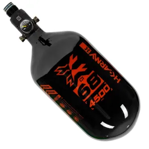 Rush - 68ci / 4500psi EXTRA LITE Standard Reg Air System - Black/Red