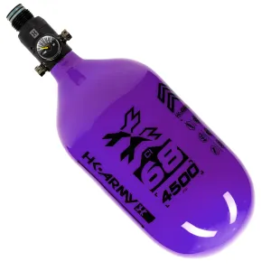 Rush - 68ci / 4500psi EXTRA LITE Standard Reg Air System - Purple/Black