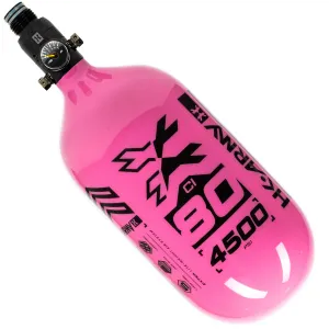 Rush - 80ci / 4500psi EXTRA LITE Standard Reg Air System - Neon Pink/Black