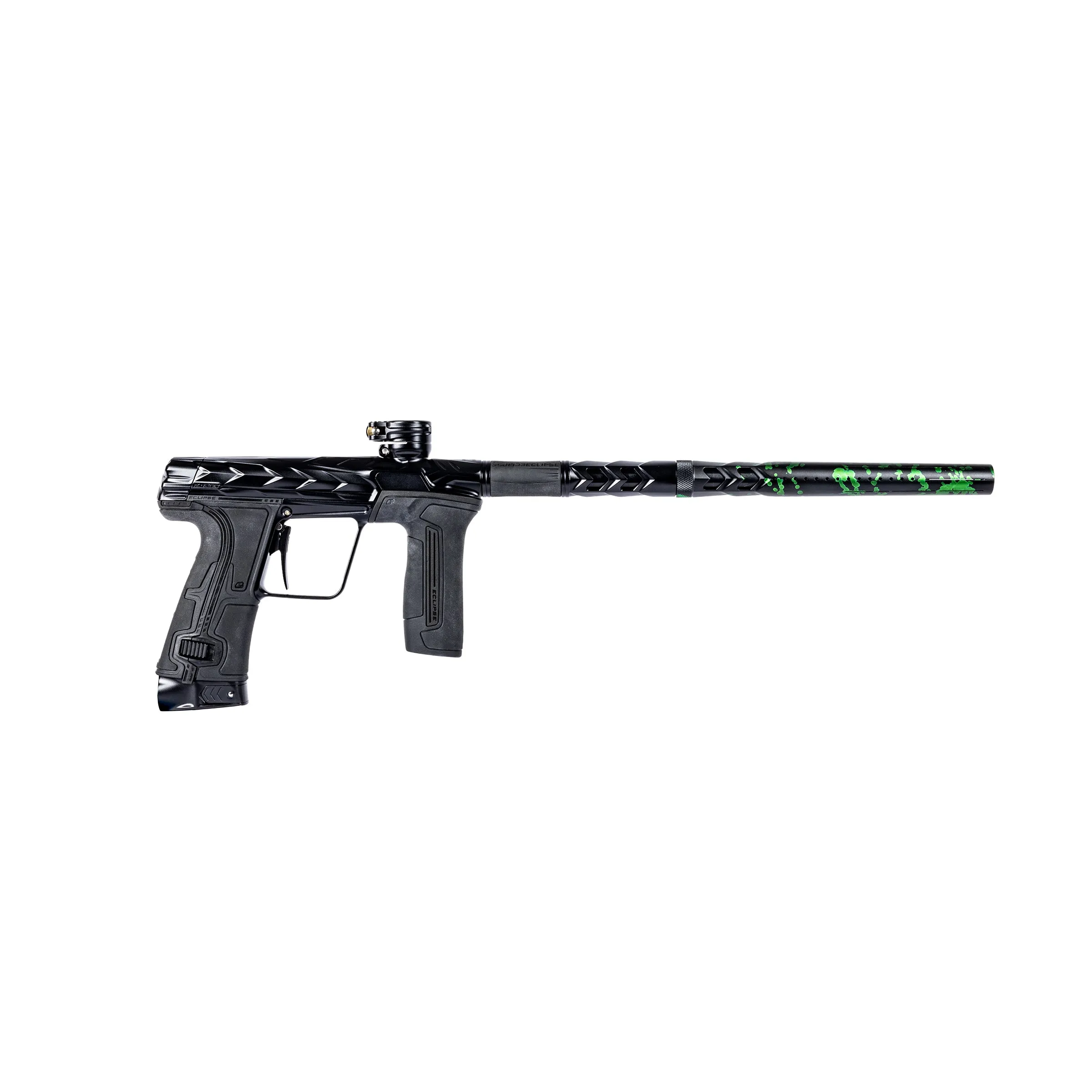 S63 PWR Elite Fossil Barrel Tip - Dust Black / Green Splash