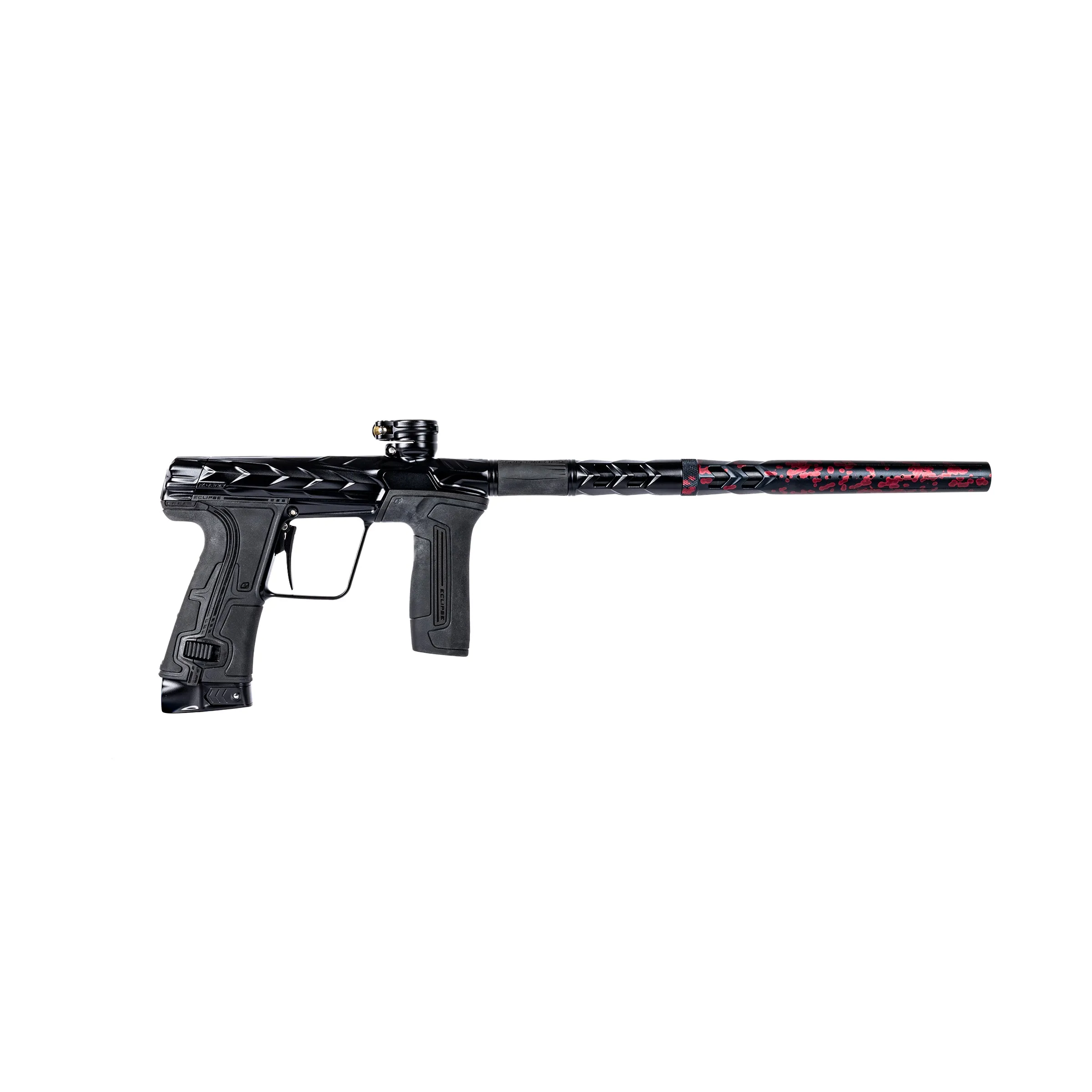 S63 PWR Elite Fossil Barrel Tip - Dust Black / Red Splash