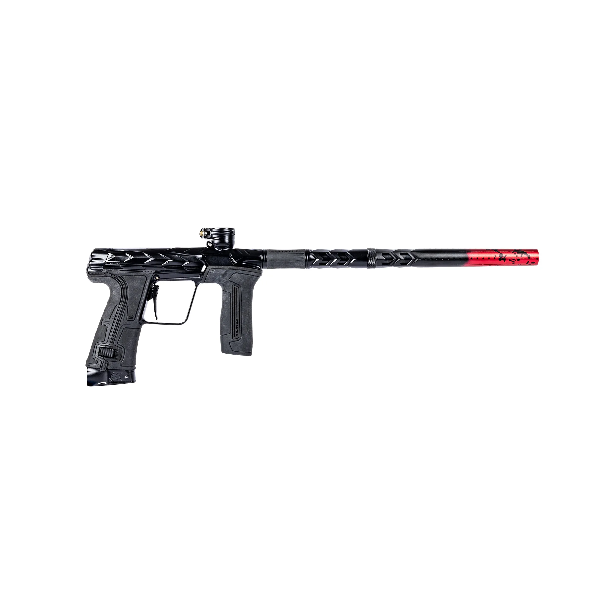 S63 PWR Elite Fossil Barrel Tip - Fade Red / Black Splash