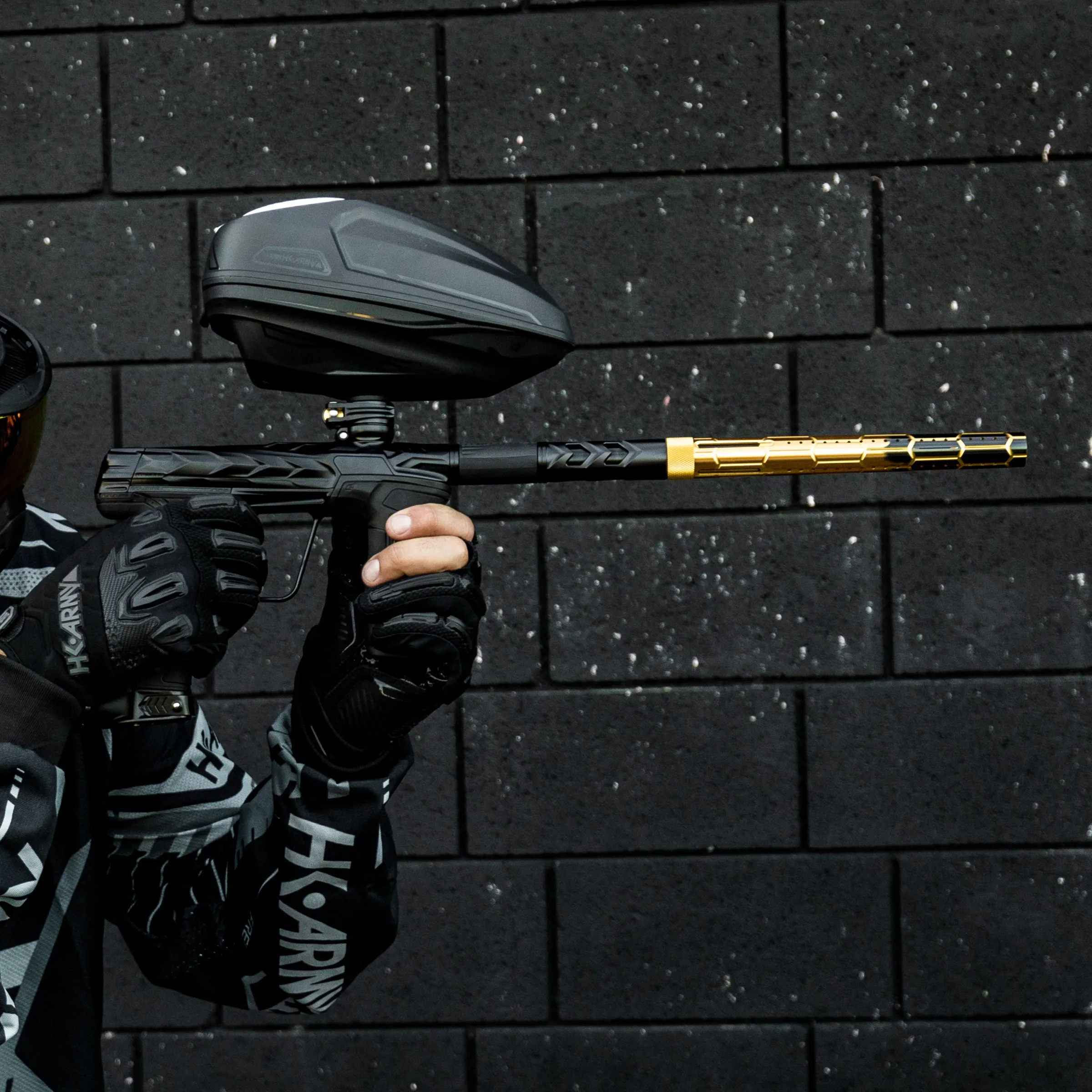S63 PWR Elite Nexus Barrel Tip - Gold/Black Fade