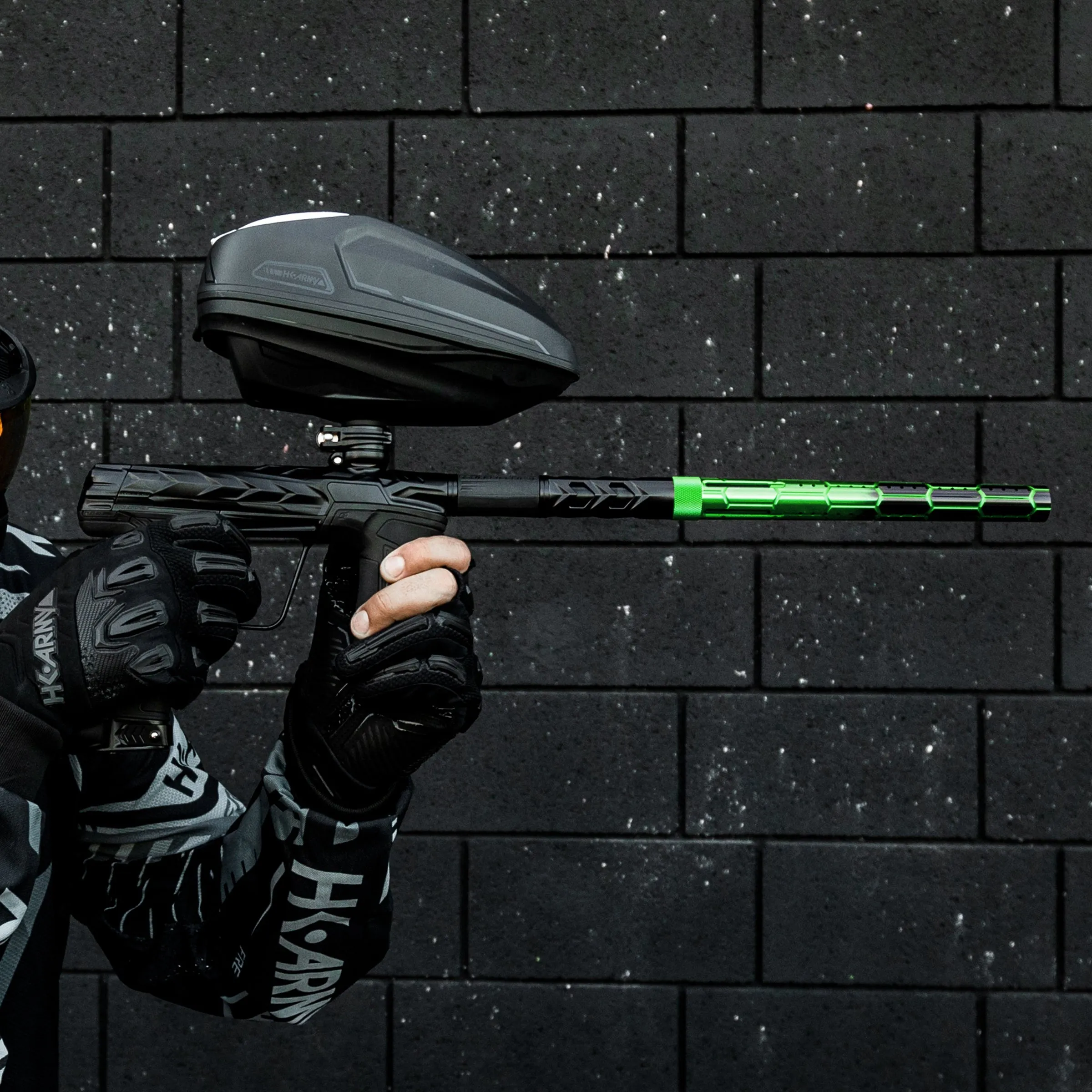 S63 PWR Elite Nexus Barrel Tip - Green/Black Fade