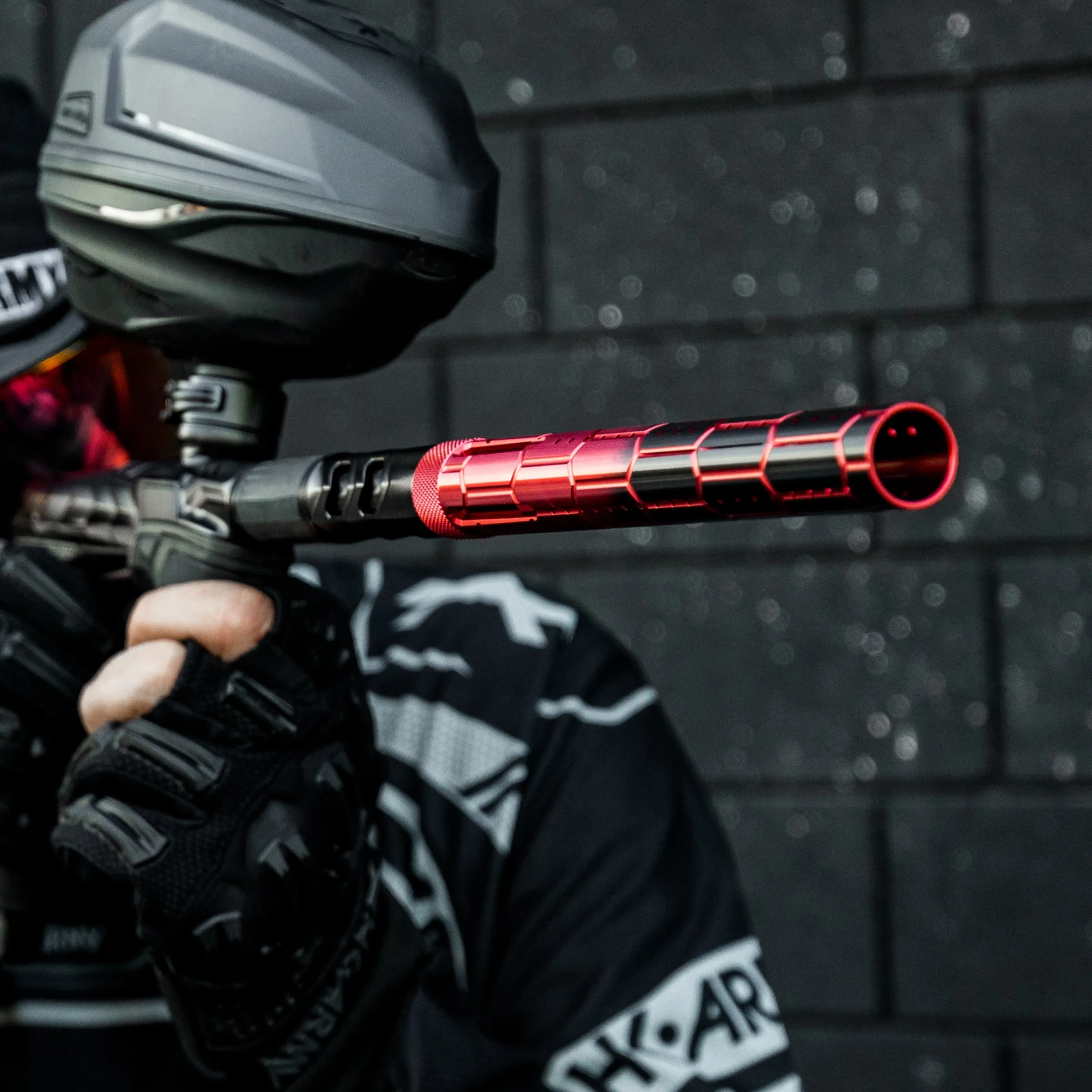 S63 PWR Elite Nexus Barrel Tip - Red/Black Fade