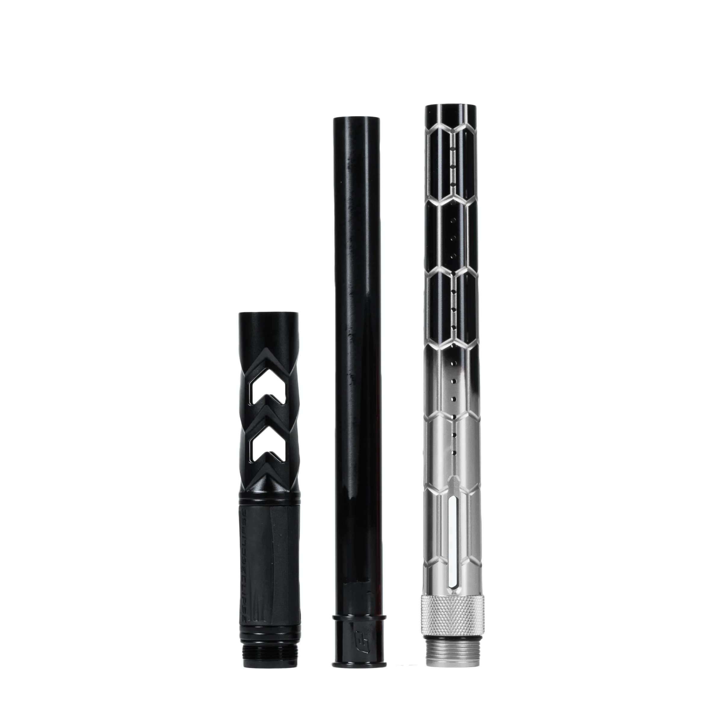 S63 PWR Elite Nexus Barrel Tip - Silver/Black Fade