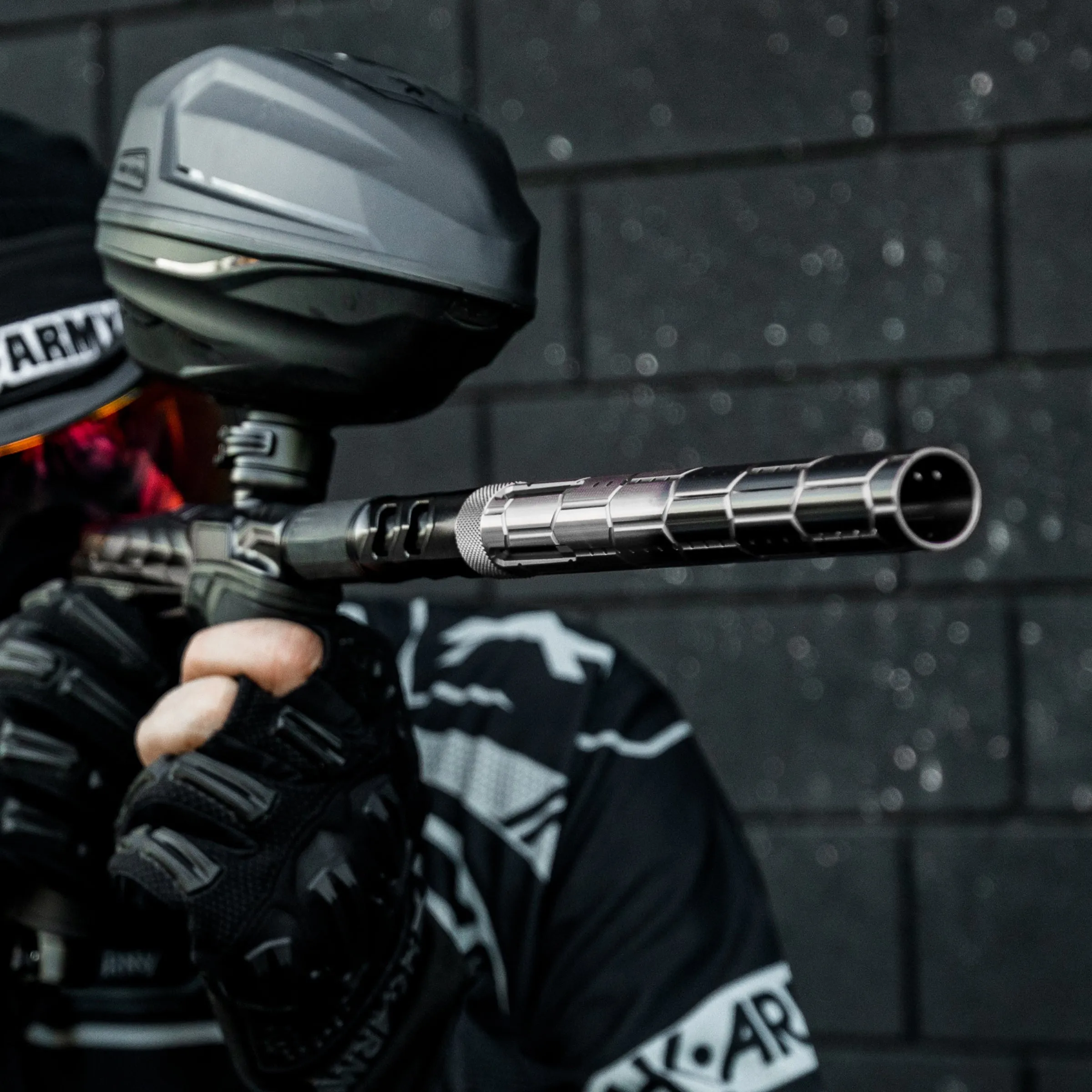 S63 PWR Elite Nexus Barrel Tip - Silver/Black Fade