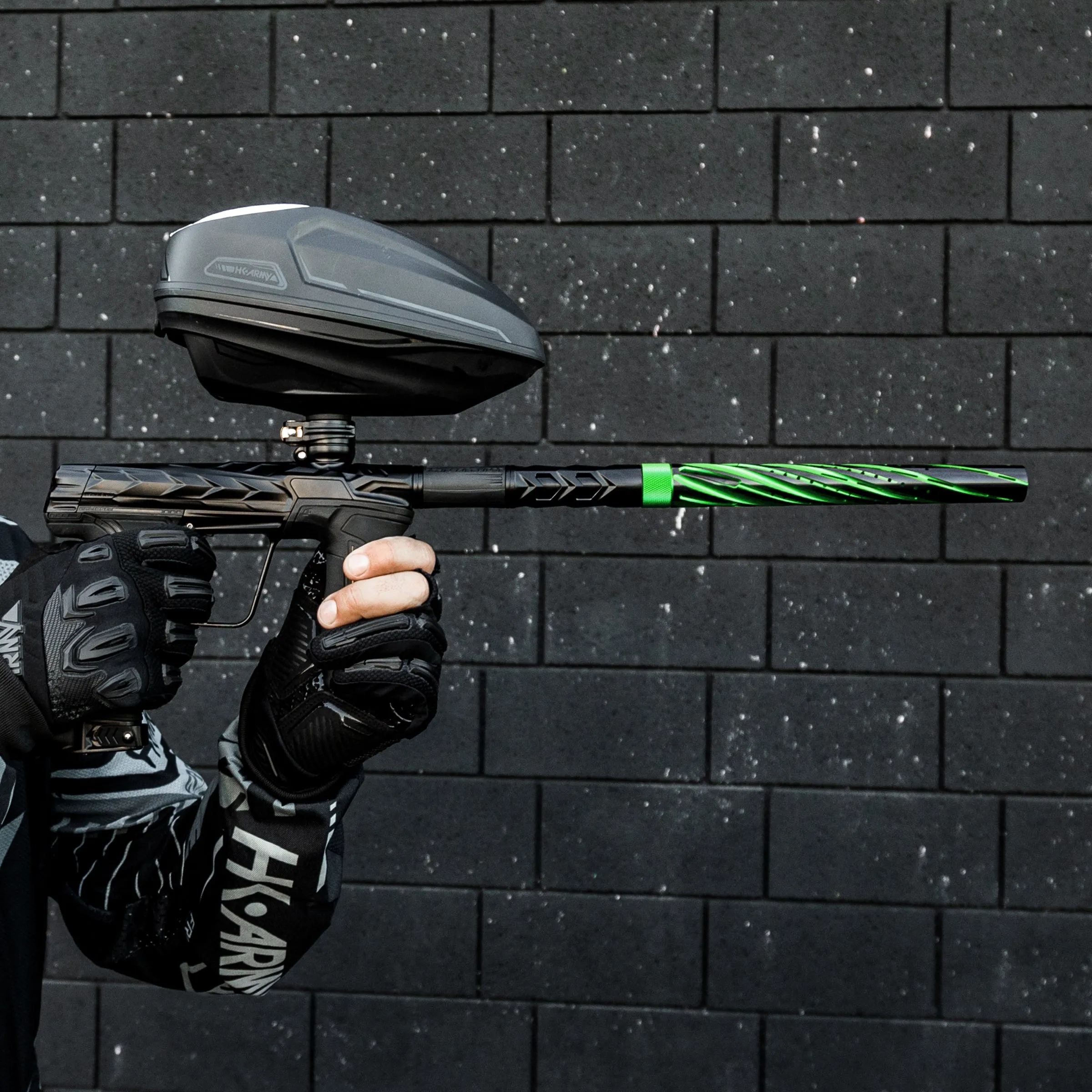 S63 PWR Elite Orbit Barrel Tip - Dust Green/Black
