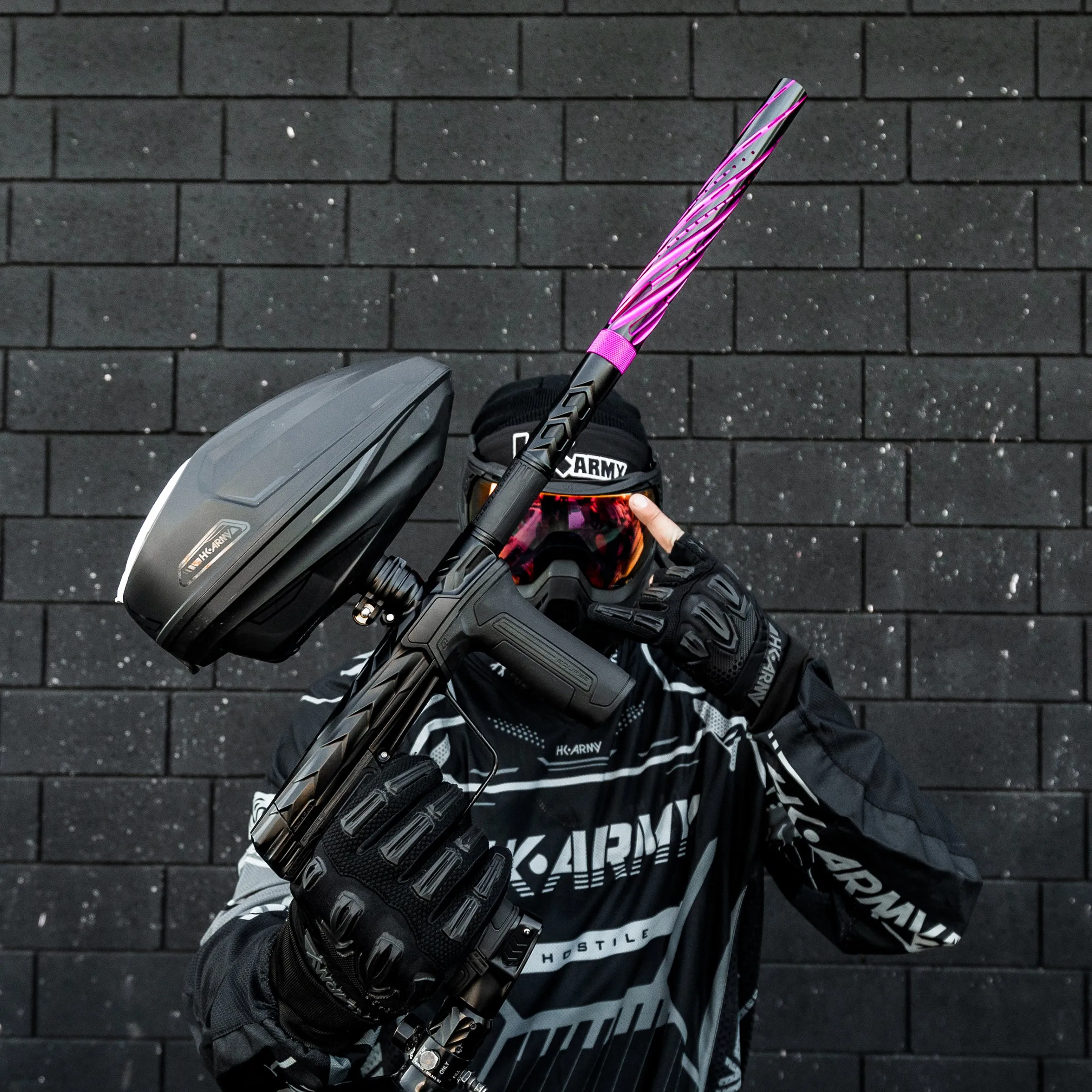 S63 PWR Elite Orbit Barrel Tip - Dust Pink/Black