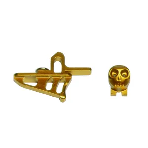 Skeleton Power Button   Release Trigger LTR/Rotor Kit - Gold