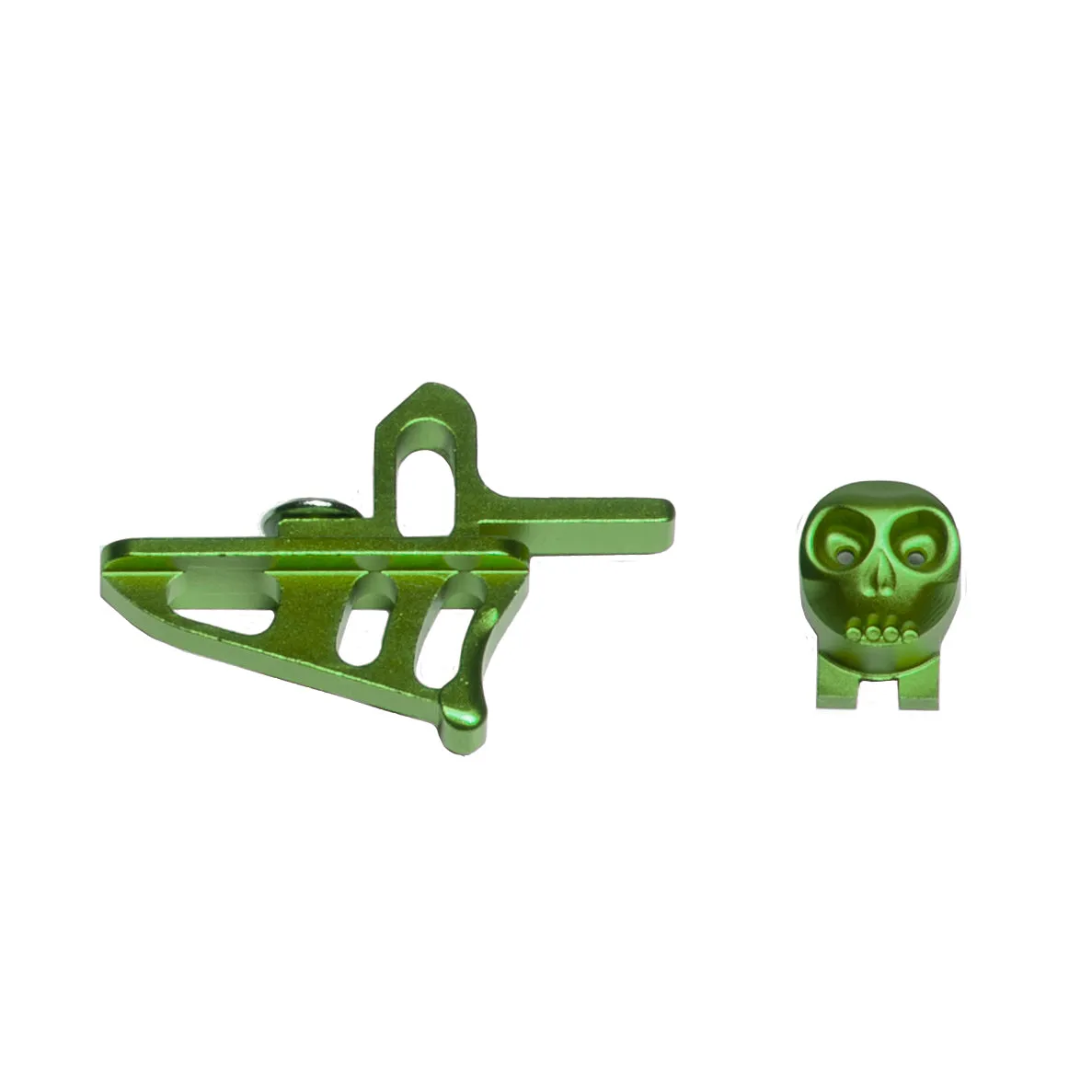 Skeleton Power Button   Release Trigger LTR/Rotor Kit - Green