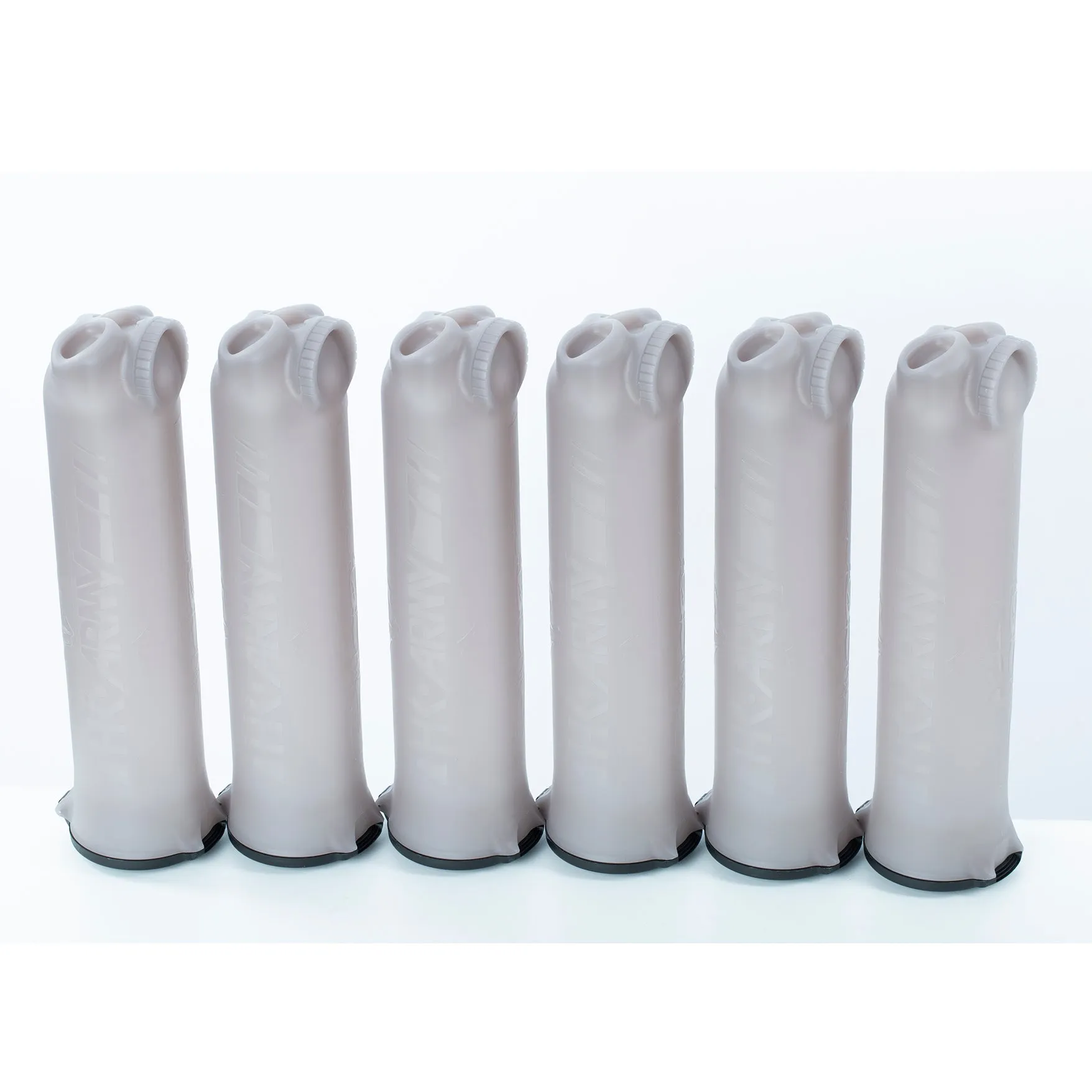 Skull Pods - High Capacity 150 Round  - Smoke/Black - 6 Pack