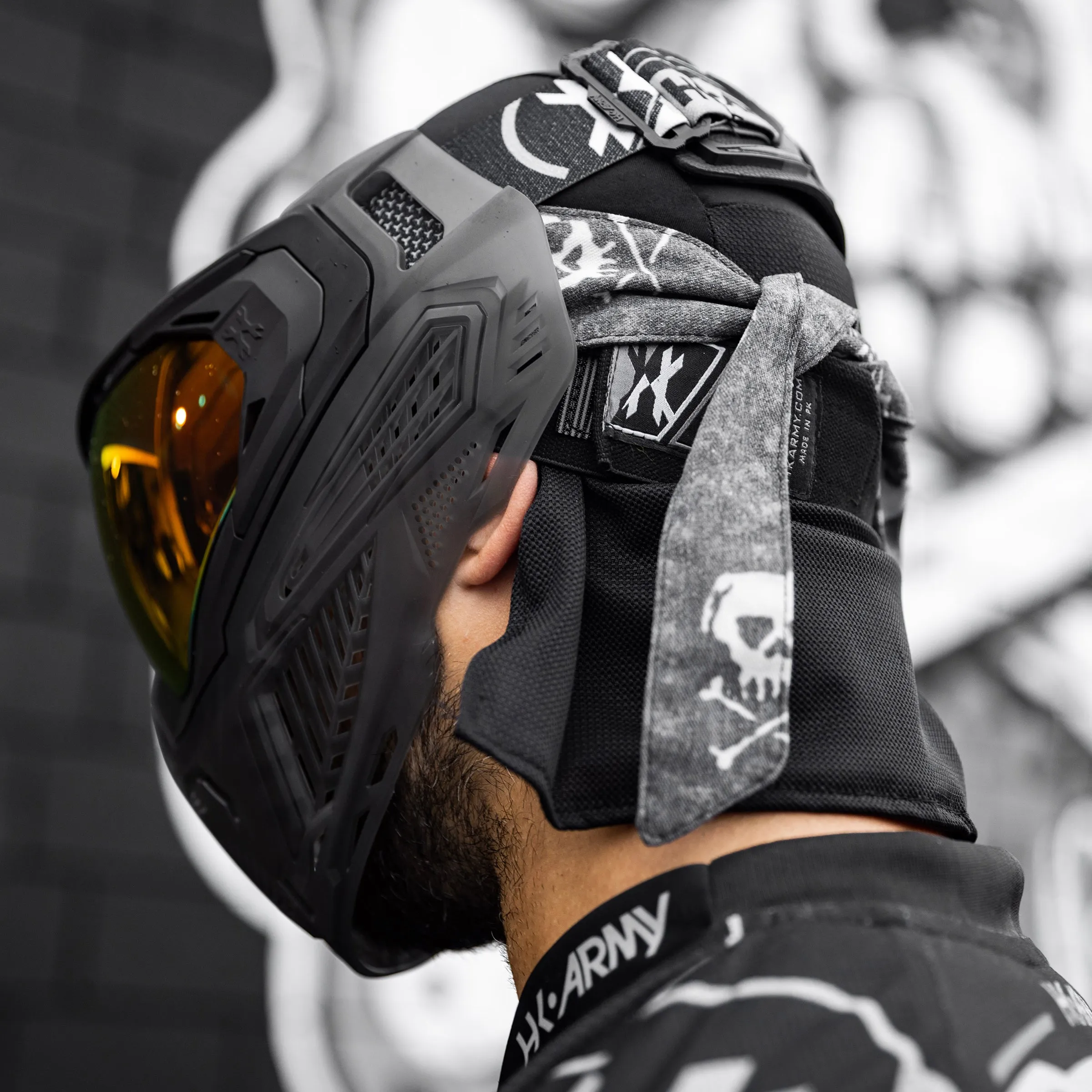Skull Wrap - Black/Black