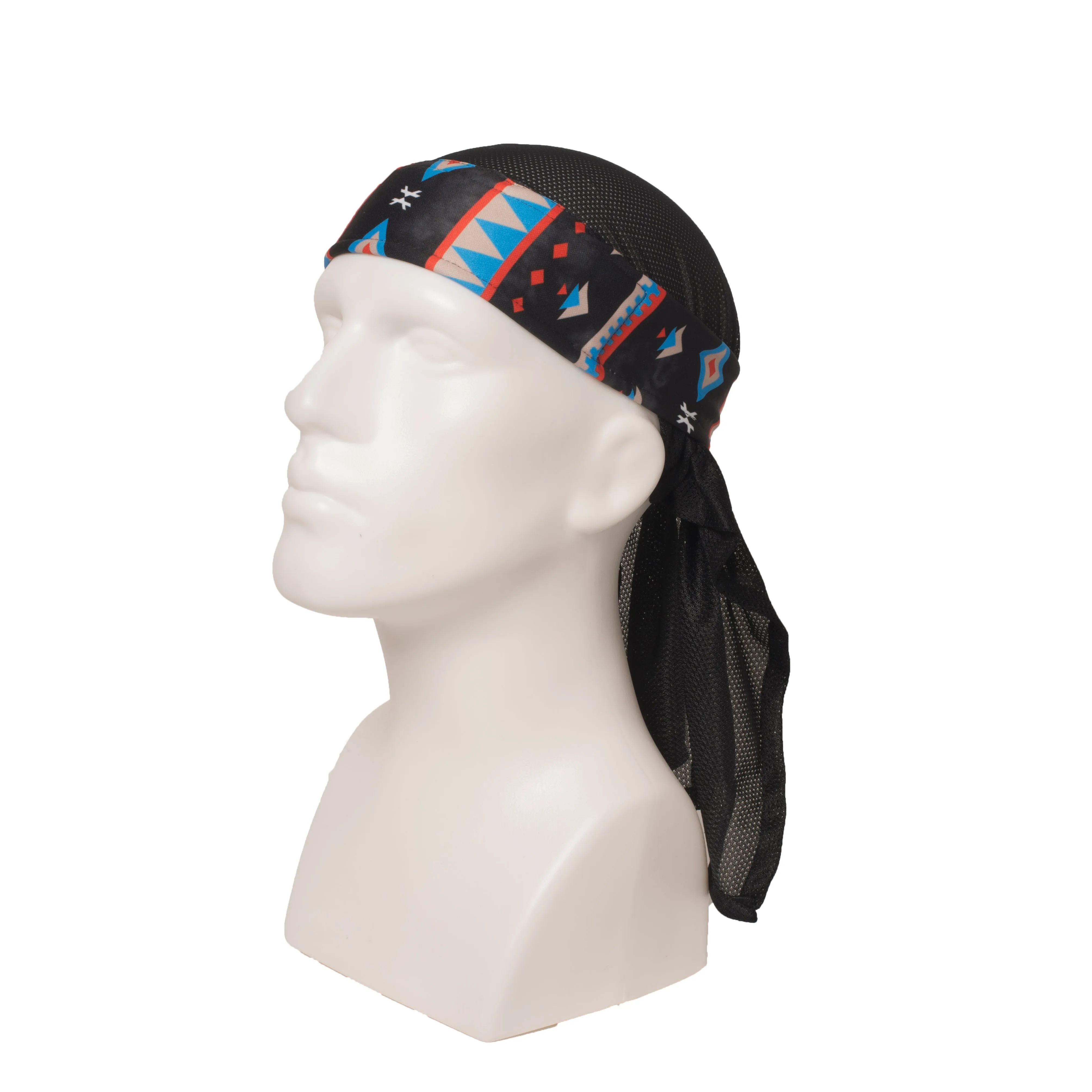 Tribe Blue Headwrap
