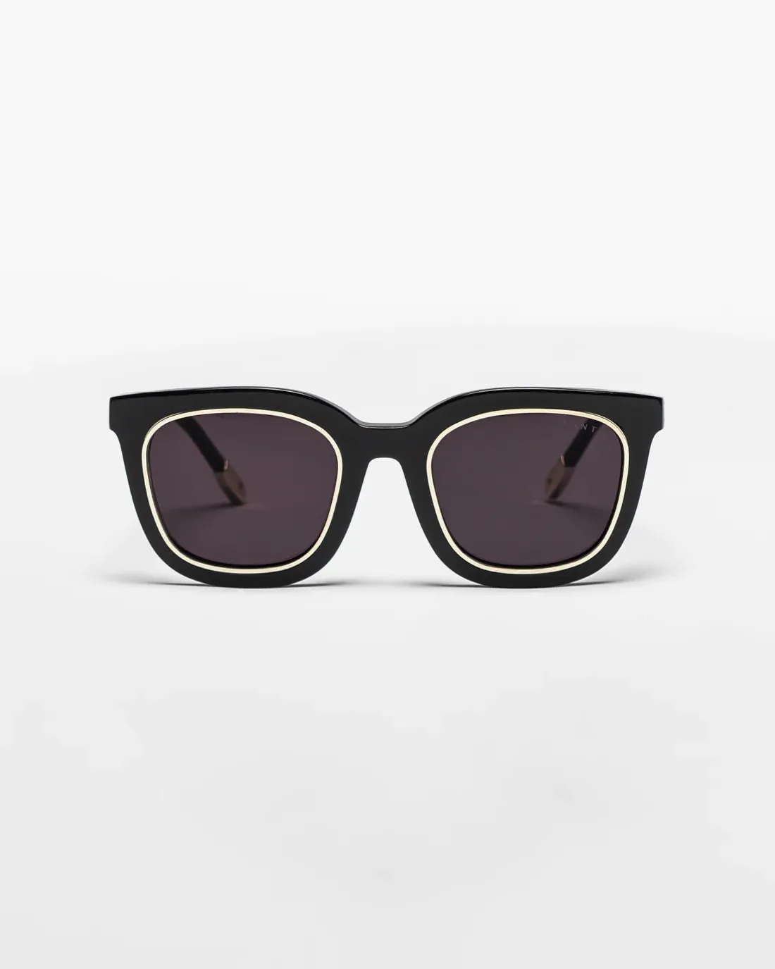 VANTA Aquila Sunglasses - Gloss Black & Gold Metal