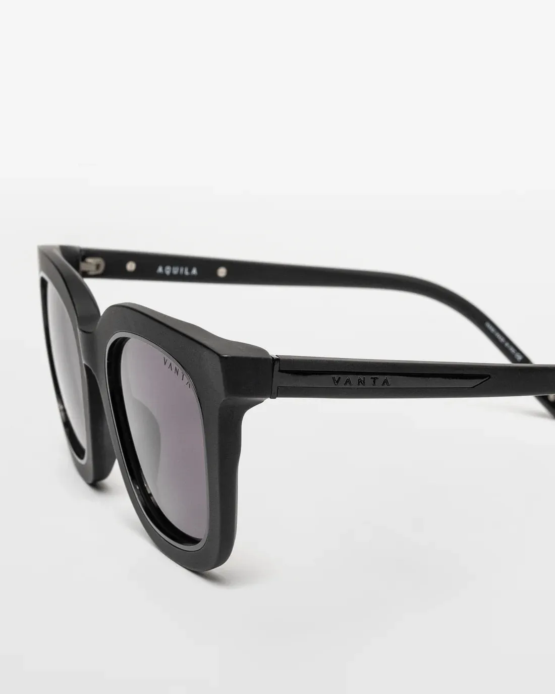 VANTA Aquila Sunglasses - Matte Black & Black Metal