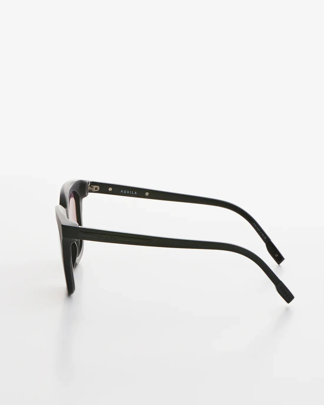 VANTA Aquila Sunglasses - Matte Black & Black Metal