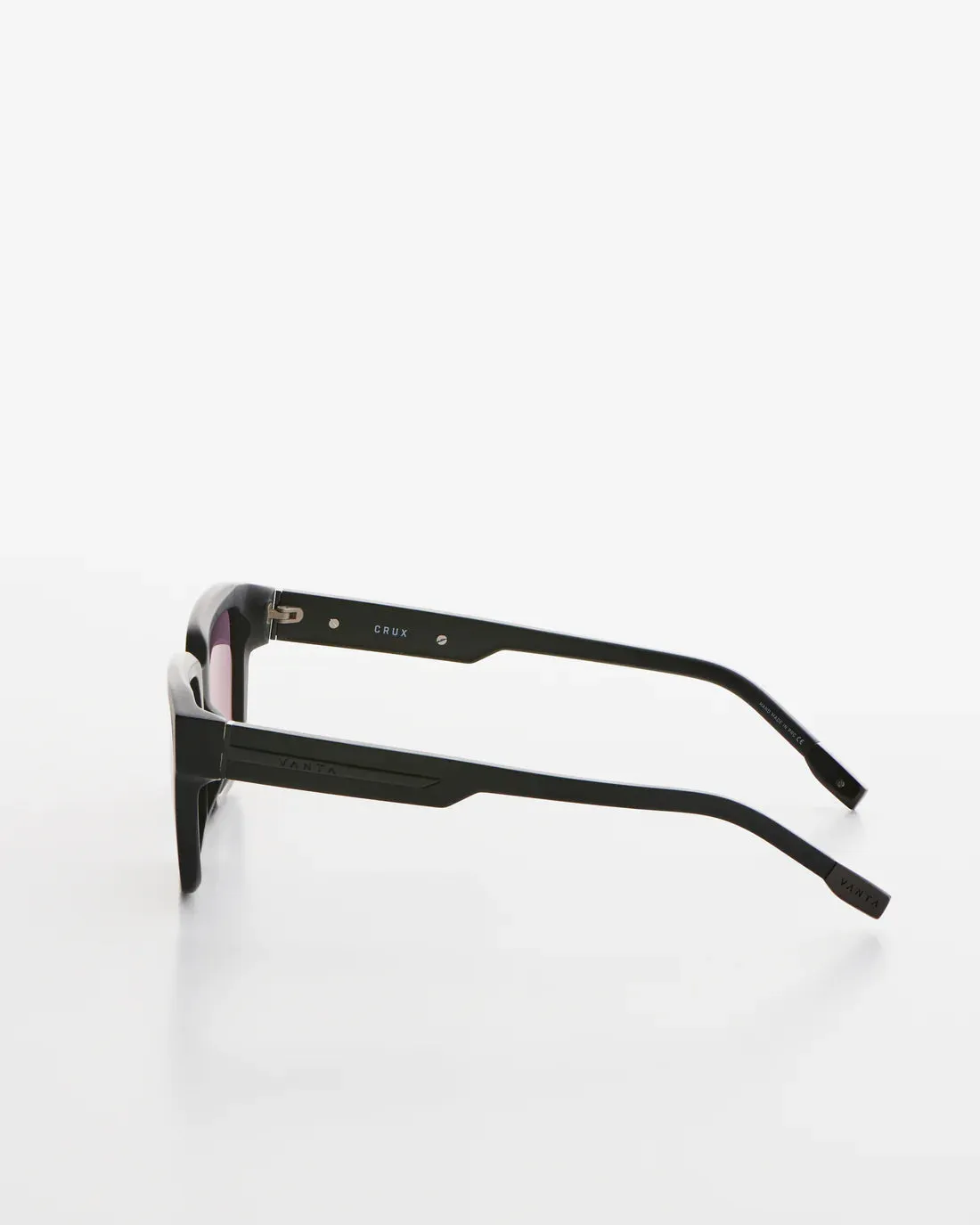 VANTA Crux Sunglasses - Matte Black & Black Metal
