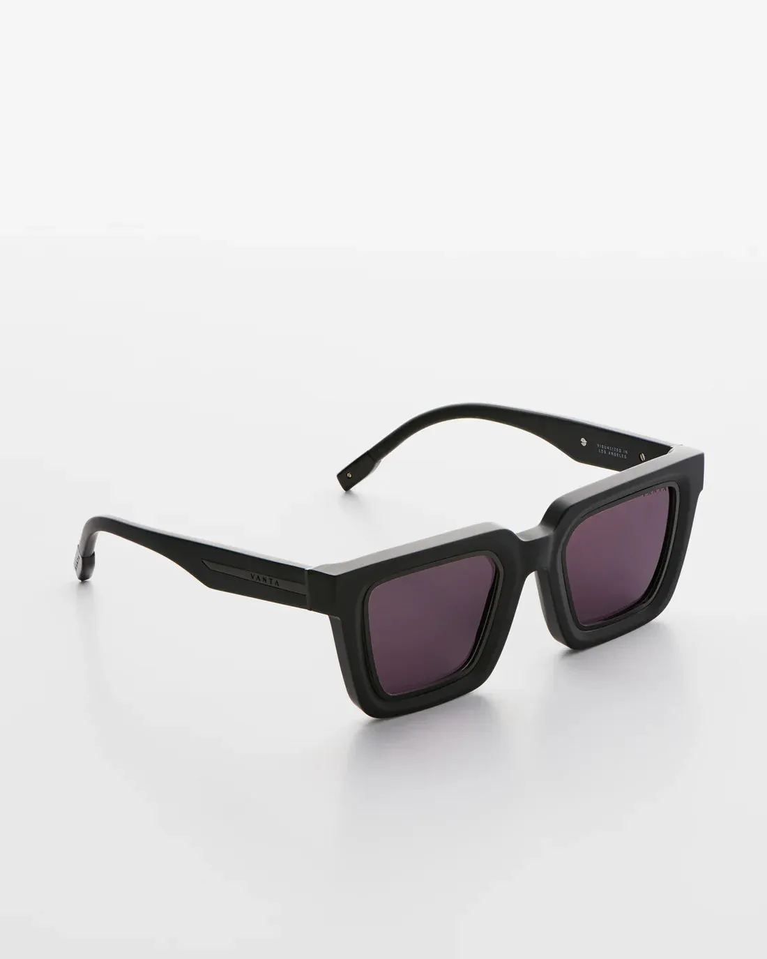 VANTA Gamma Sunglasses - Matte Black & Black Metal