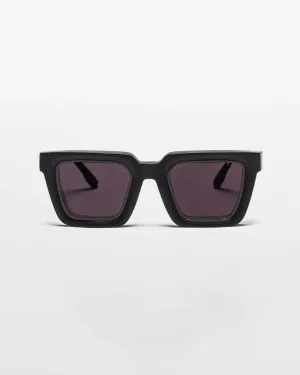 VANTA Gamma Sunglasses - Matte Black & Black Metal
