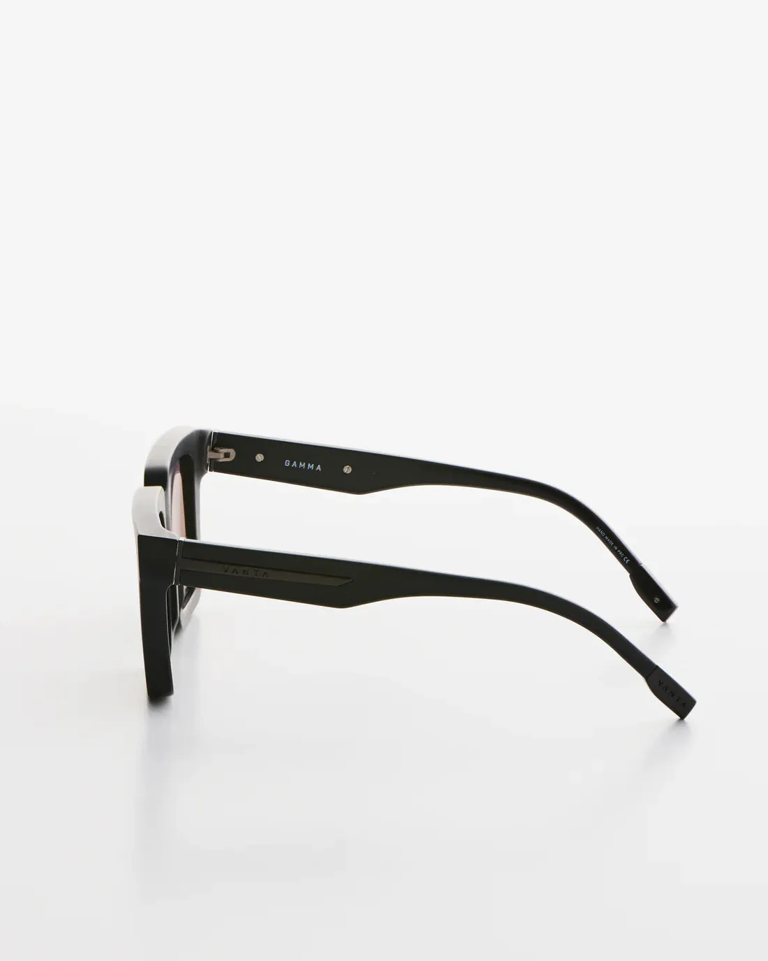 VANTA Gamma Sunglasses - Matte Black & Black Metal