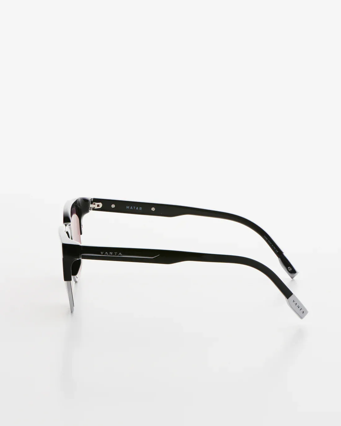 VANTA Matar Sunglasses - Gloss Black & Gunmetal