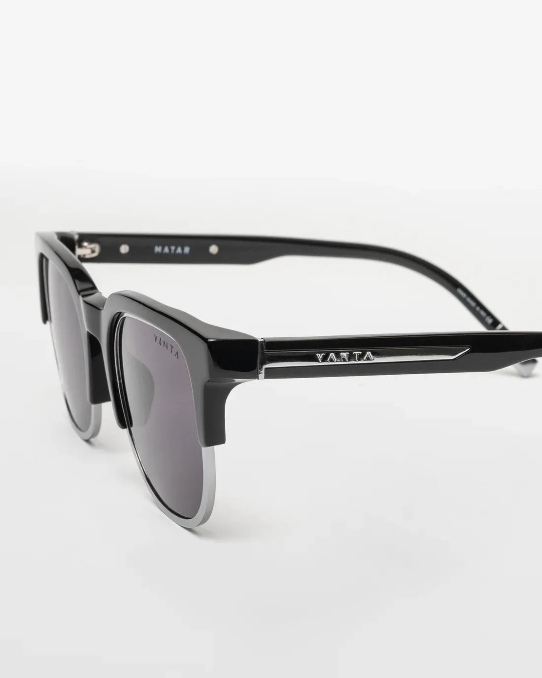 VANTA Matar Sunglasses - Gloss Black & Gunmetal