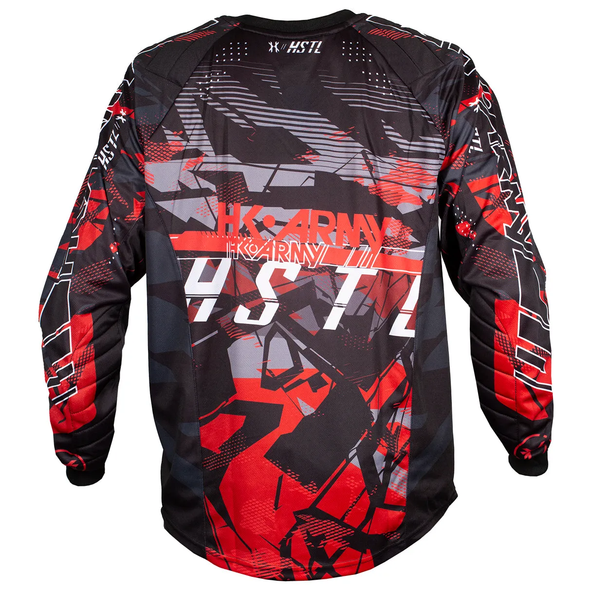 Youth  HSTL Line Jersey - Lava - Red/Black